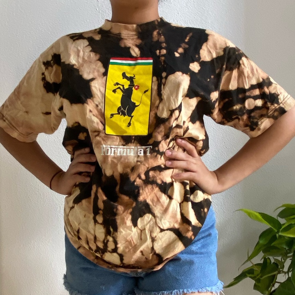 Formula 1 ACID tie dye t-shirt
